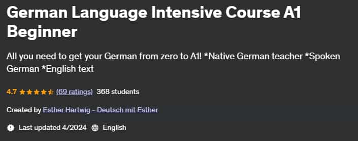 Pictures · Udemy — German Language Intensive Course A1 Beginner 2023-3
