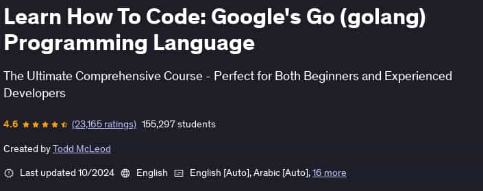 Bilder · Lernen Sie, wie Sie Codieren: Go (golang) Programmiersprache von Google 2024-10
