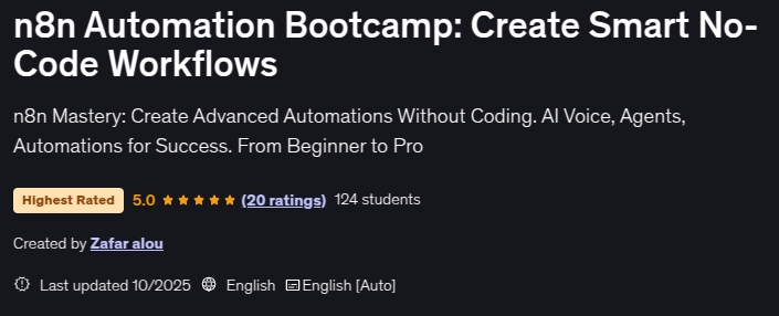Imágenes · n8n Automatización Bootcamp: Crear flujos de trabajo inteligentes sin código 2025-10