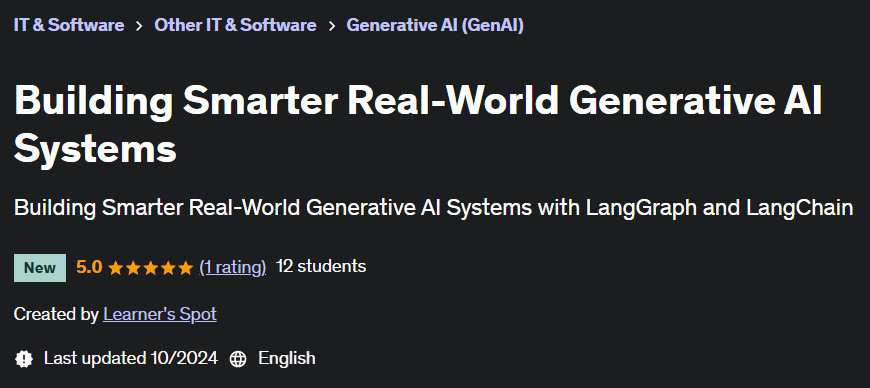 Pictures · Building Smarter Real-World Generative AI Systems 2024-9