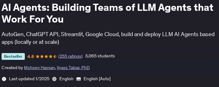 Pictures · AI Agents: Building Teams of LLM Agents that Work For You 2025-1