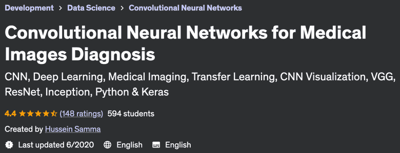 Pictures · Udemy — Convolutional Neural Networks for Medical Images Diagnosis 2020-6