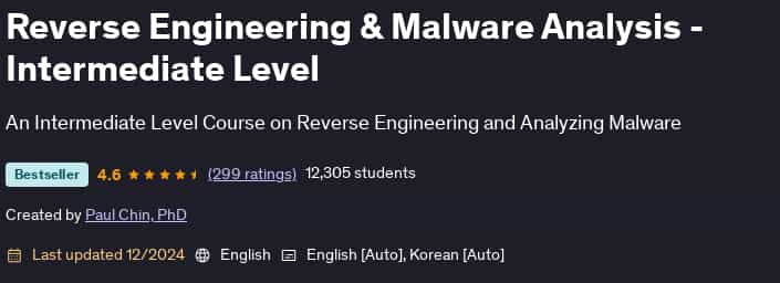 Pictures · Reverse Engineering & Malware Analysis – Intermediate Level 2024-12
