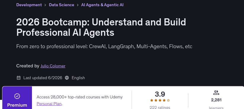 الصور · 2026 Bootcamp: فهم وبناء المهنية AI وكلاء 2026-5
