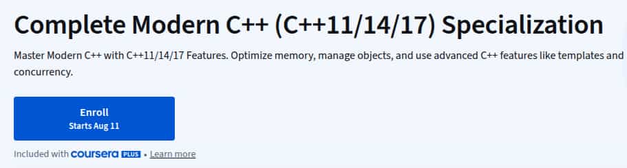 이미지 · 완벽한 현대 C++ C + + +11/14/17· 전문화 2025-8