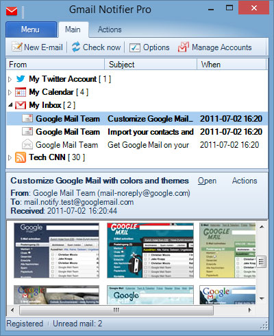 Pictures · Gmail Notifier Pro 5.3.5 Multilingual + Portable