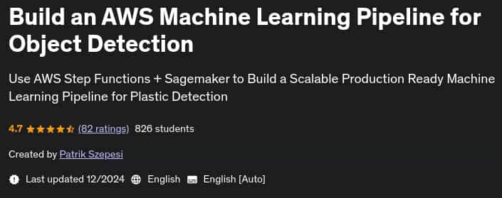 Pictures · Build an AWS Machine Learning Pipeline for Object Detection 2024-12
