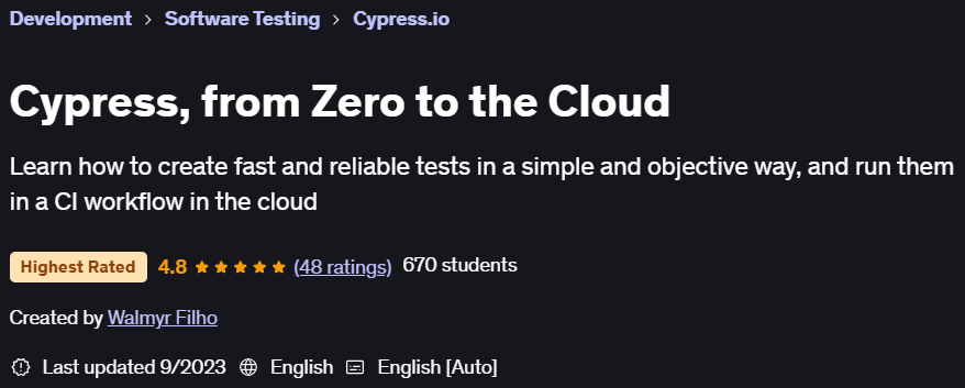 Pictures · Udemy — Cypress, from Zero to the Cloud 2023-9