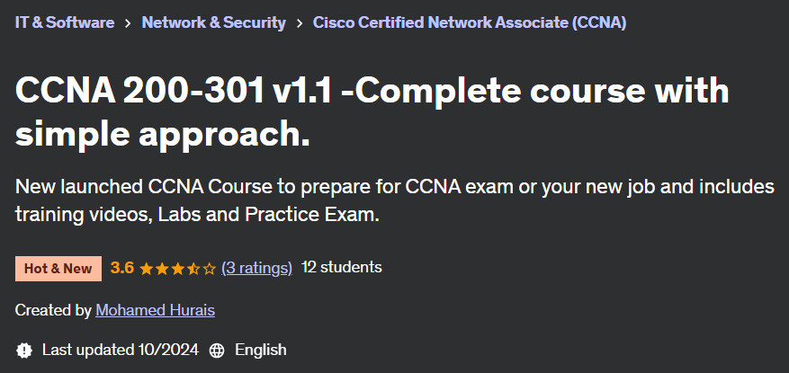 Pictures · Udemy — CCNA 200-301 v1.1 -Complete course with simple approach. 2024-10