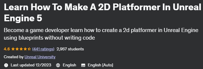 Pictures · Udemy — Learn How To Make A 2D Platformer In Unreal Engine 5 2023-9