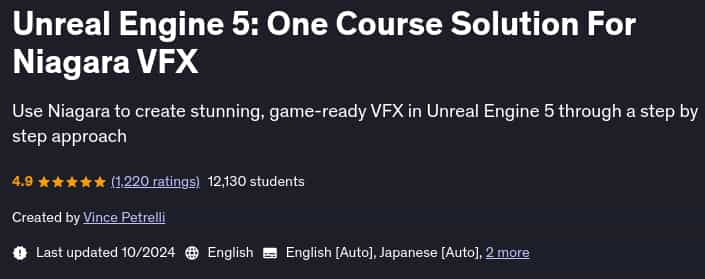 Pictures · Unreal Engine 5: One Course Solution For Niagara VFX 2024-10