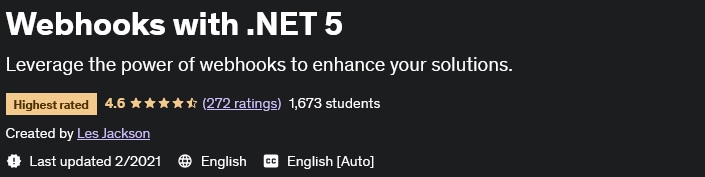 Pictures · Webhooks with .NET 5 2021-2