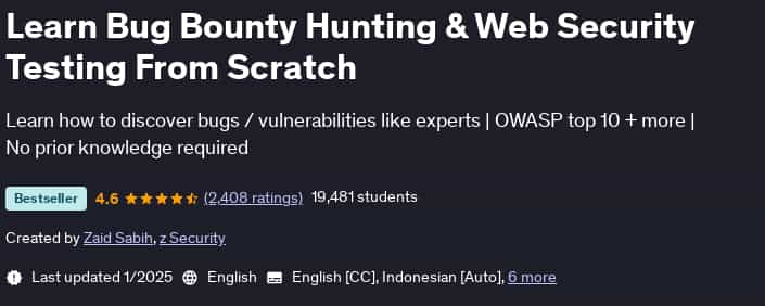 Pictures · Udemy — Learn Bug Bounty Hunting & Web Security Testing From Scratch 2025-1