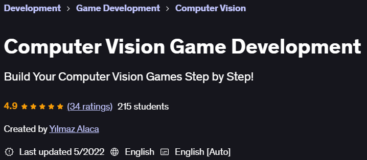 Pictures · Computer Vision Game Development 2022-5