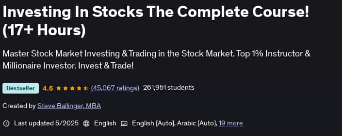 Pictures · Udemy — Investing In Stocks The Complete Course! (17+ Hours) 2025-5