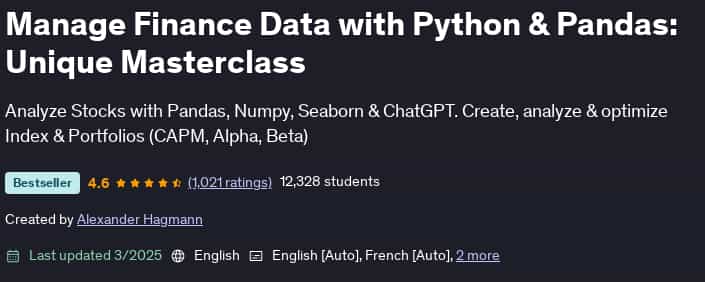 Pictures · Udemy — Manage Finance Data with Python & Pandas: Unique Masterclass 2025-3