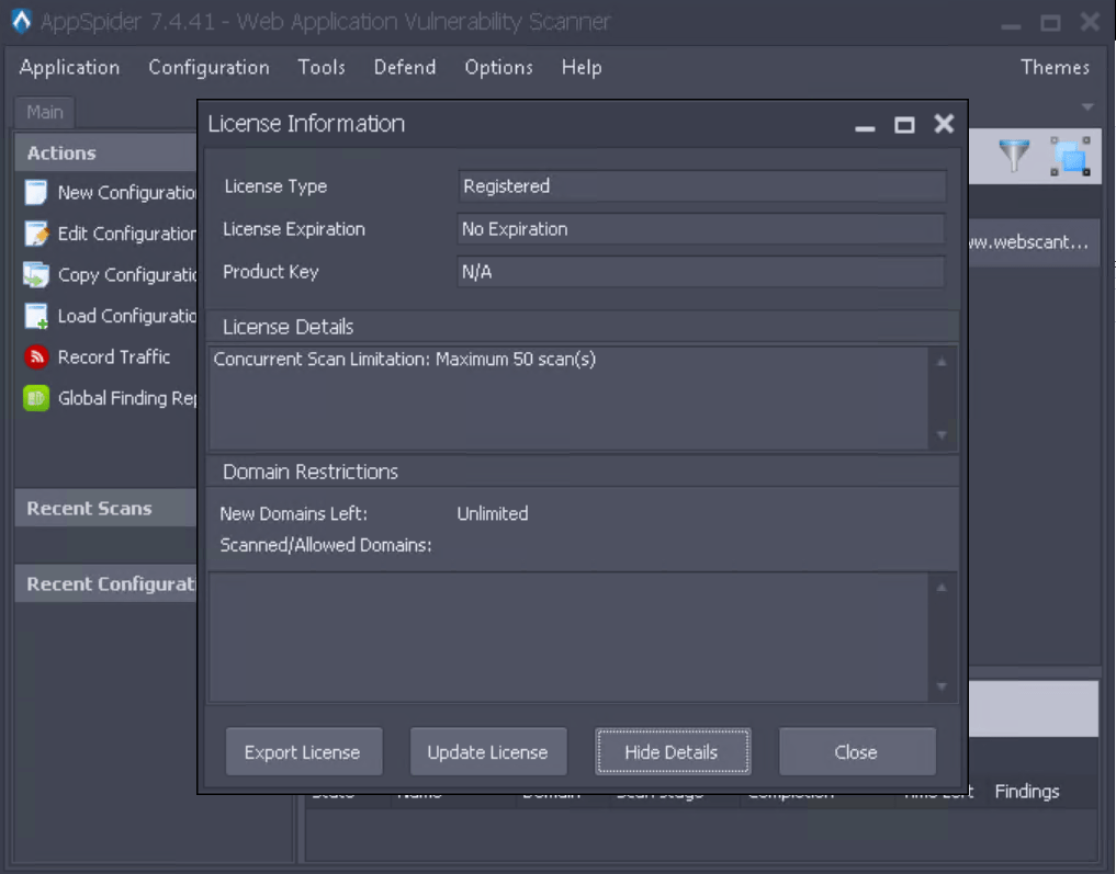 Pictures · AppSpider Pro 7.4.056.3