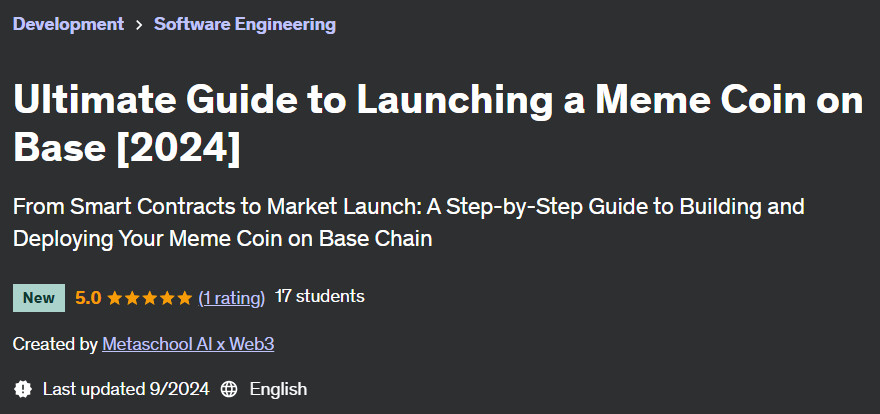 Pictures · Udemy — Ultimate Guide to Launching a Meme Coin on Base [2024] 2024-8