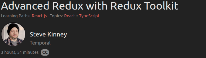 चित्र · Redux टूलकिट के साथ उन्नत Redux 2023-2