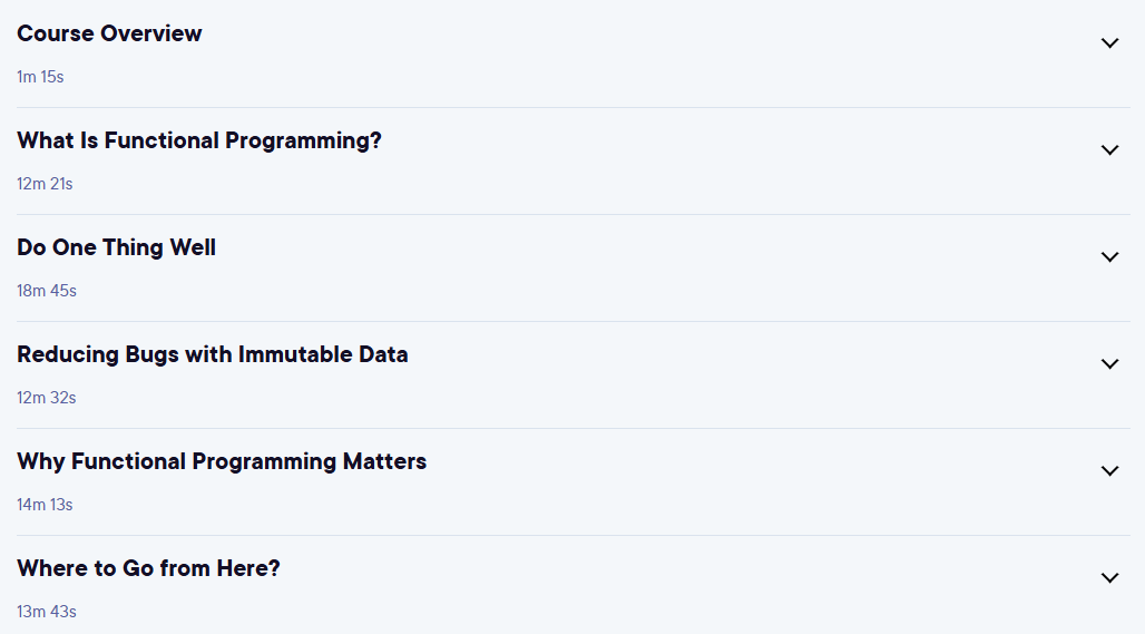 Course topics · Functional Programming: The Big Picture 2024-3
