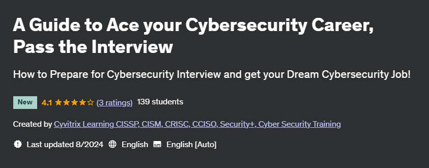 Pictures · A Guide to Ace your Cybersecurity Career, Pass the Interview 2024-6
