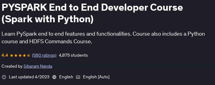 Pictures · Udemy — PYSPARK End to End Developer Course (Spark with Python) 2023-4