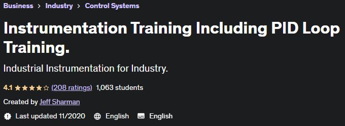 Pictures · Udemy — Instrumentation Training Including PID Loop Training. 2020-10