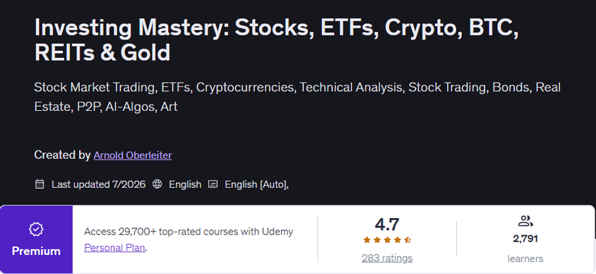 图片 · 投资管理:股票、ETF、Crypto、BTC、REIT和黄金 2026-7