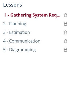 Course topics · Systems Design Interview Tips 2023-1