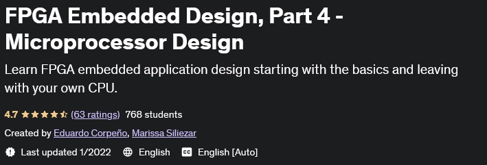 Pictures · Udemy — FPGA Embedded Design, Part 4 – Microprocessor Design 2020-8