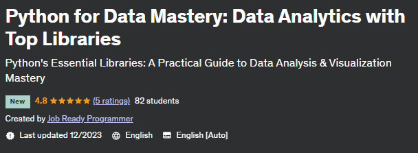 Pictures · Udemy — Python for Data Mastery: Data Analytics with Top Libraries 2023-11