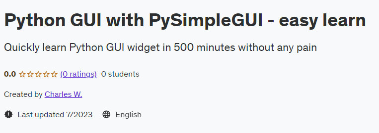 Pictures · Udemy — Python GUI with PySimpleGUI – easy learn 2023-5