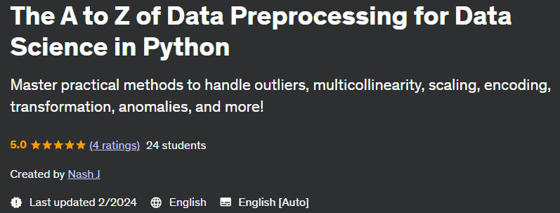 Pictures · The A to Z of Data Preprocessing for Data Science in Python 2024-1