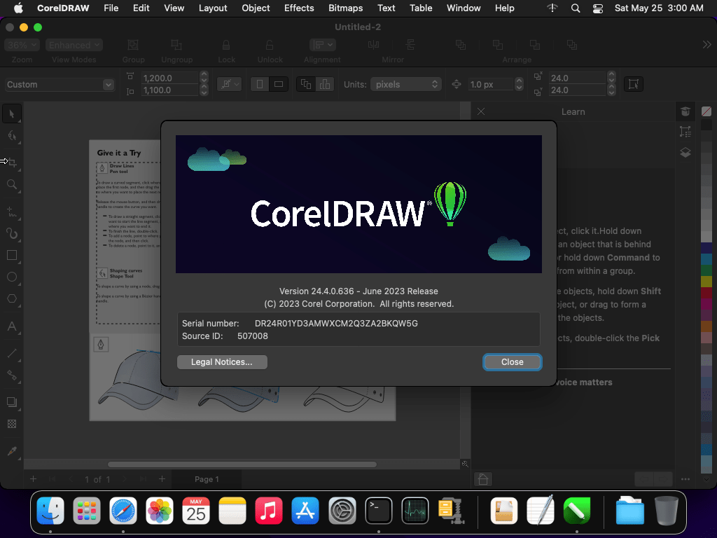 चित्र · CorelDRAW ग्राफिक्स स्विट 2026 27 वीं।1.0.129 विजेता /macOS