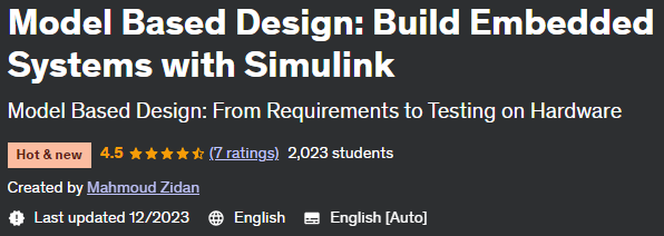 Pictures · Udemy — Model Based Design: Build Embedded Systems with Simulink 2023-12