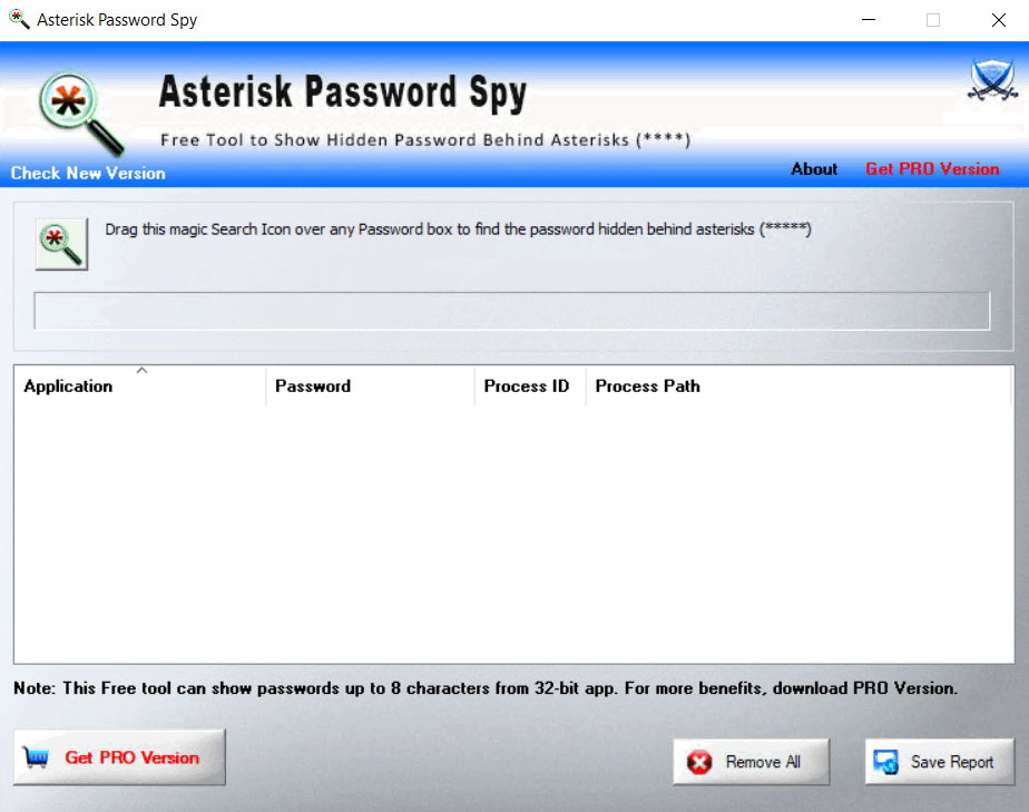 Pictures · Asterisk Password Spy 13.0