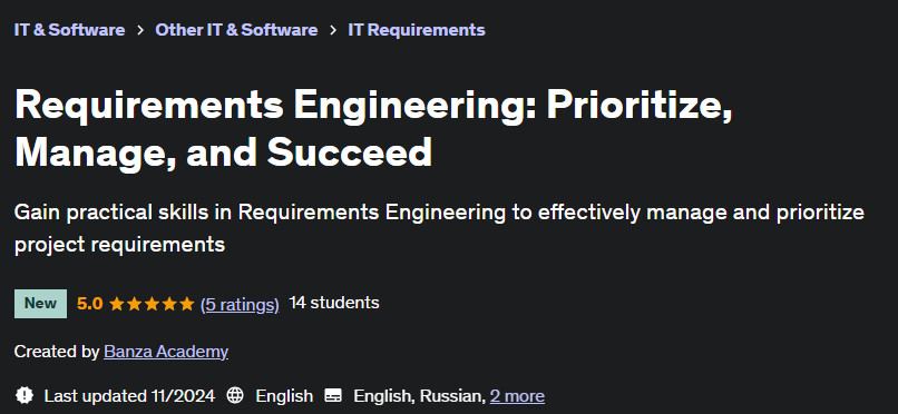 Pictures · Udemy — Requirements Engineering: Prioritize, Manage, and Succeed 2024-10