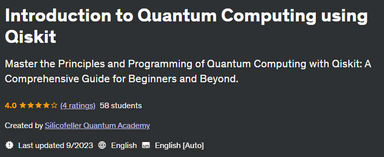Pictures · Udemy — Introduction to Quantum Computing using Qiskit 2023-9