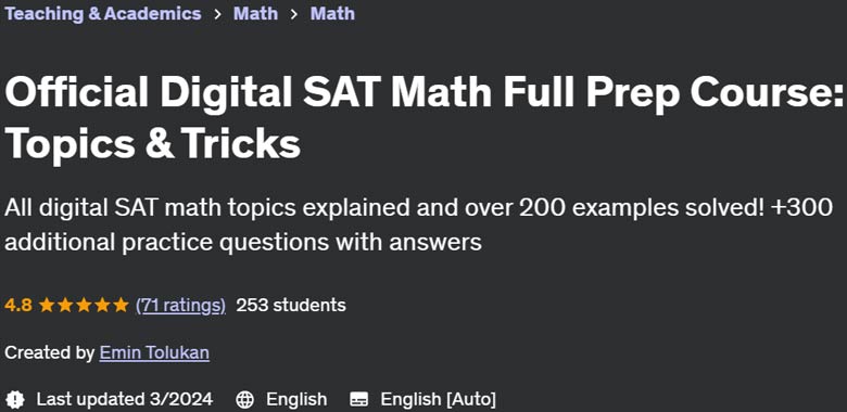 Pictures · Udemy — Official Digital SAT Math Full Prep Course: Topics & Tricks 2023-6