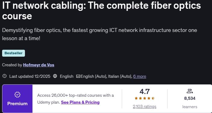 Bilder · IT-Netzkabel: Der komplette Fiberoptikkurs 2025-12