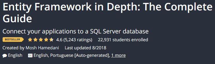 Pictures · Udemy — Entity Framework in Depth: The Complete Guide 2018-8