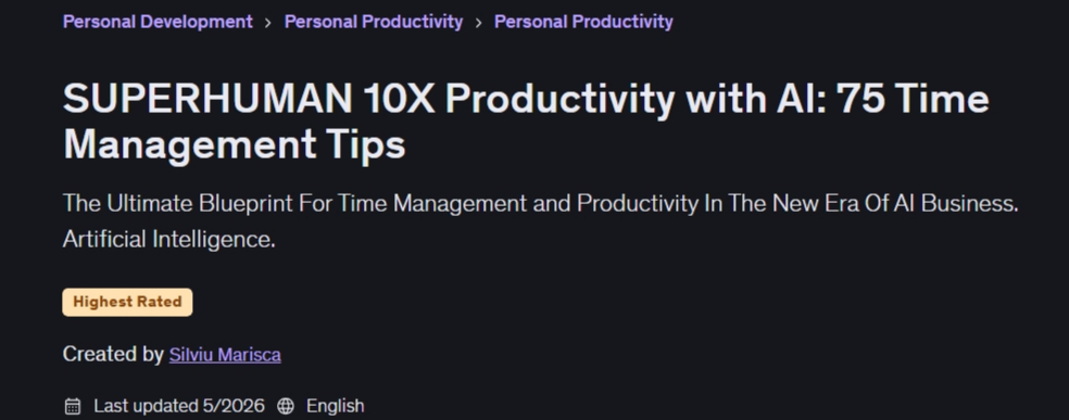 Bilder · Superhuman 10X Produktivität mit AI: 75 Zeitmanagement Tipps 2026-5