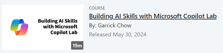 Pictures · LinkedIn — Building AI Skills with Microsoft Copilot Lab 2024-5
