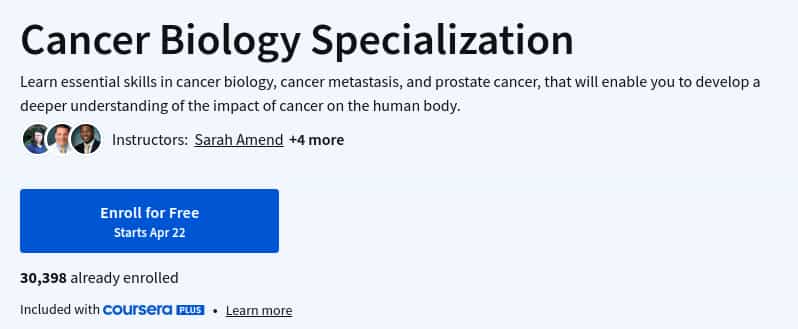 Pictures · Coursera — Cancer Biology Specialization 2025-4