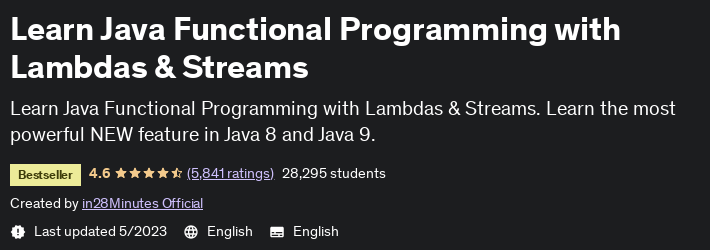 Pictures · Udemy — Learn Java Functional Programming with Lambdas & Streams 2020-5
