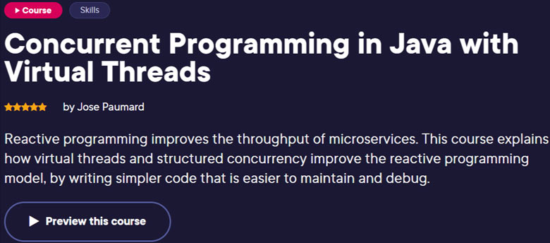 Pictures · pluralsight — Concurrent Programming in Java with Virtual Threads 2024-1