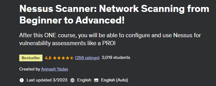 Pictures · Udemy — Nessus Scanner: Network Scanning from Beginner to Advanced! 2022-10