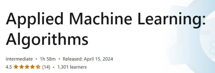 Pictures · Applied Machine Learning: Algorithms 2024-4