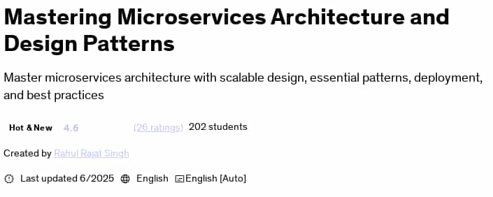 Pictures · Udemy — Mastering Microservices Architecture and Design Patterns 2025-6