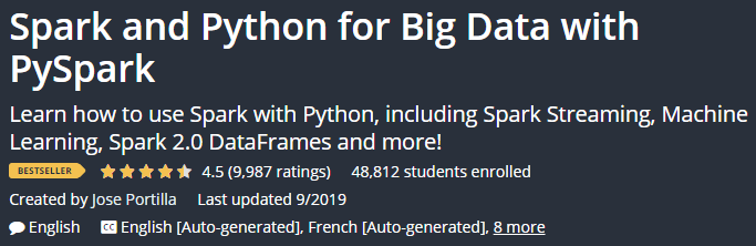 Pictures · Udemy — Spark and Python for Big Data with PySpark 2019-9